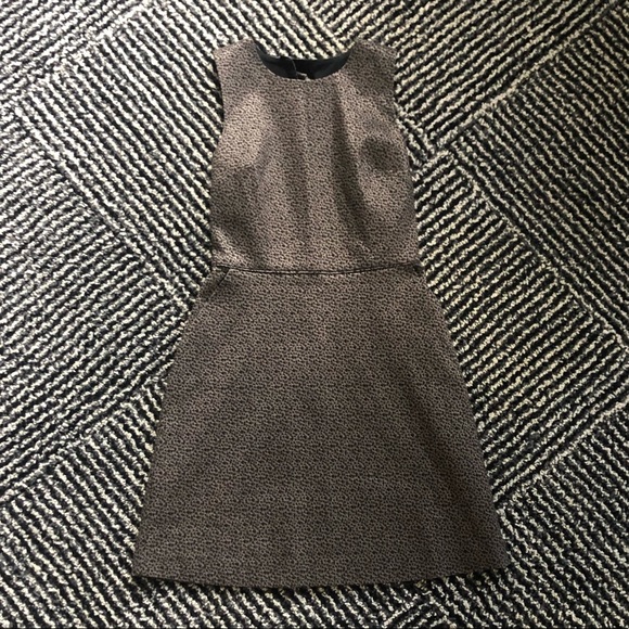 GAP Dresses & Skirts - WORN ONCE | GAP Black and Muted Gold A-Line Dress w/ Pockets